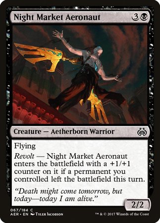 Night Market Aeronaut [Aether Revolt] | Cracking-Singles