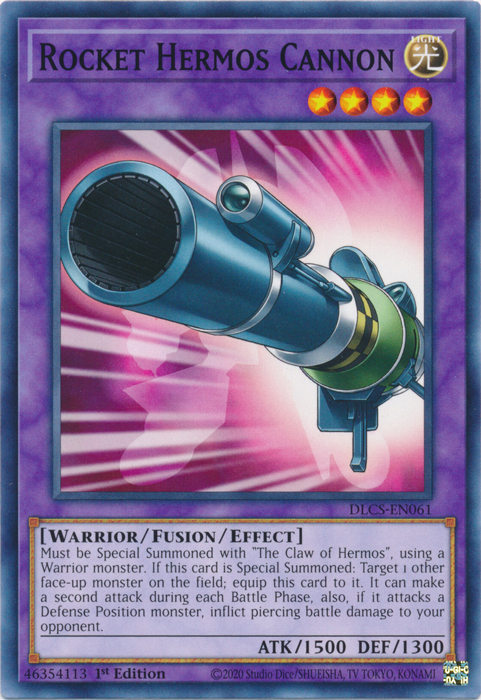 Rocket Hermos Cannon [DLCS-EN061] Common | Cracking-Singles