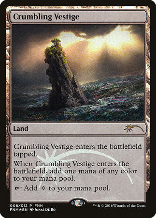 Crumbling Vestige [Friday Night Magic 2016] | Cracking-Singles