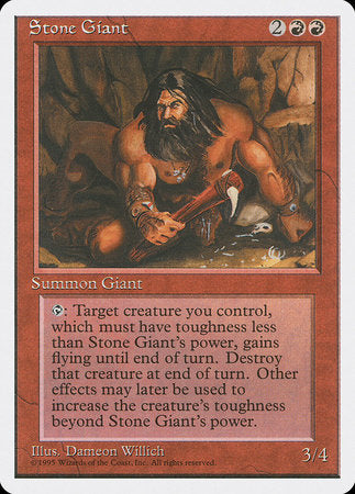 Stone Giant [Fourth Edition] | Cracking-Singles