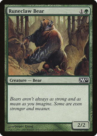 Runeclaw Bear [Magic 2010] | Cracking-Singles