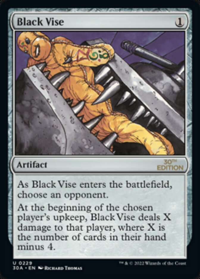 Black Vise [30th Anniversary Edition] | Cracking-Singles