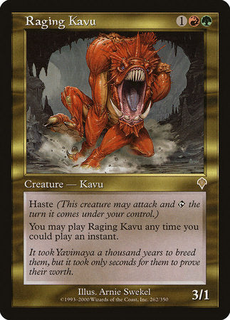 Raging Kavu [Invasion] | Cracking-Singles