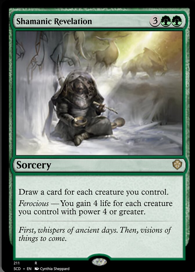 Shamanic Revelation [Starter Commander Decks] | Cracking-Singles