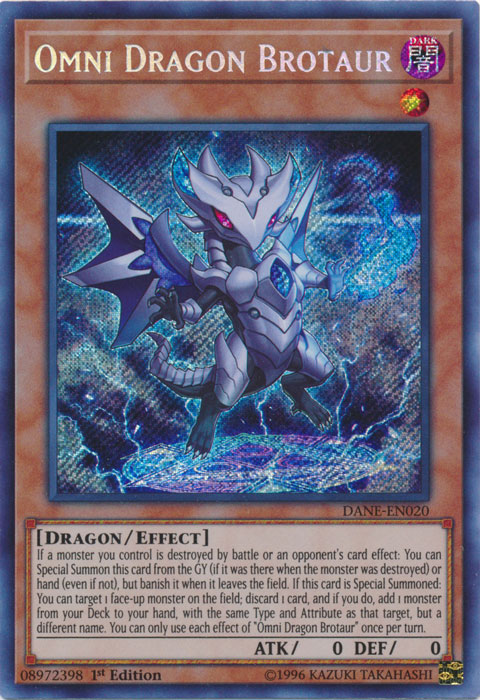 Omni Dragon Brotaur [DANE-EN020] Secret Rare | Cracking-Singles