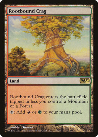 Rootbound Crag [Magic 2012] | Cracking-Singles
