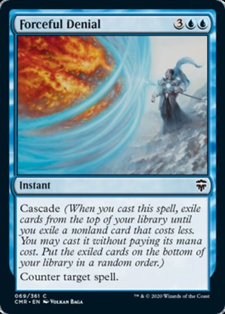 Forceful Denial [Commander Legends] | Cracking-Singles