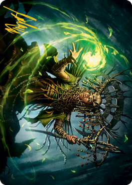 Katilda, Dawnhart Prime Art Card (Gold-Stamped Signature) [Innistrad: Midnight Hunt Art Series] | Cracking-Singles