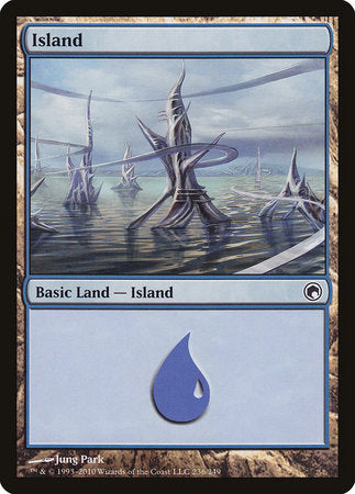 Island (236) [Scars of Mirrodin] | Cracking-Singles