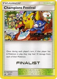 Champions Festival (SM78) (2017 Finalist) [Sun & Moon: Black Star Promos] | Cracking-Singles