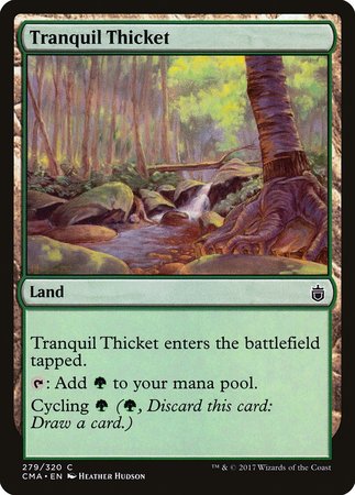 Tranquil Thicket [Commander Anthology] | Cracking-Singles