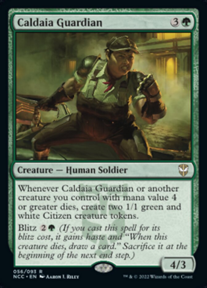 Caldaia Guardian [Streets of New Capenna Commander] | Cracking-Singles