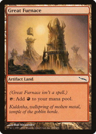 Great Furnace [Mirrodin] | Cracking-Singles