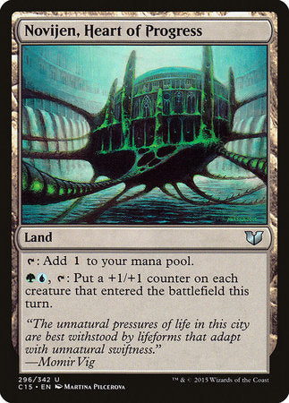 Novijen, Heart of Progress [Commander 2015] | Cracking-Singles