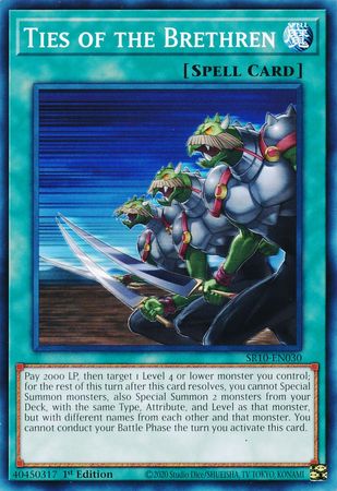 Ties of the Brethren [SR10-EN030] Common | Cracking-Singles