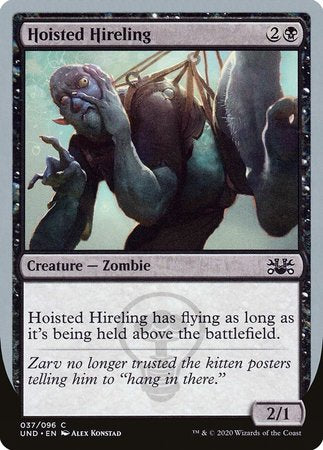 Hoisted Hireling [Unsanctioned] | Cracking-Singles