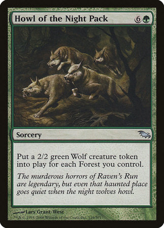 Howl of the Night Pack [Shadowmoor] | Cracking-Singles