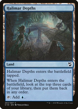 Halimar Depths [Commander 2018] | Cracking-Singles