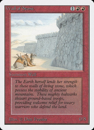 Wall of Stone [Unlimited Edition] | Cracking-Singles