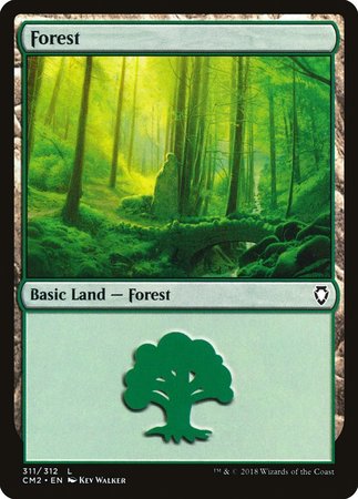 Forest (311) [Commander Anthology Volume II] | Cracking-Singles