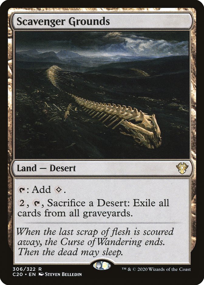 Scavenger Grounds [Commander 2020] | Cracking-Singles