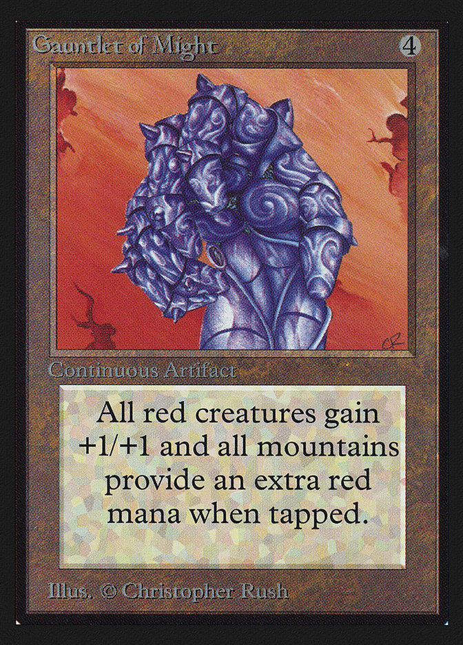 Gauntlet of Might (IE) [Intl. Collectors’ Edition] | Cracking-Singles