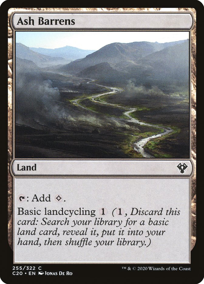 Ash Barrens [Commander 2020] | Cracking-Singles