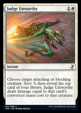 Judge Unworthy [Time Spiral Remastered] | Cracking-Singles