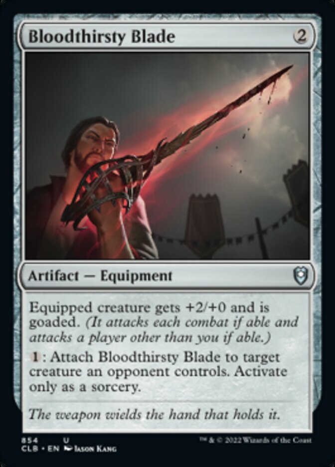 Bloodthirsty Blade [Commander Legends: Battle for Baldur's Gate] | Cracking-Singles