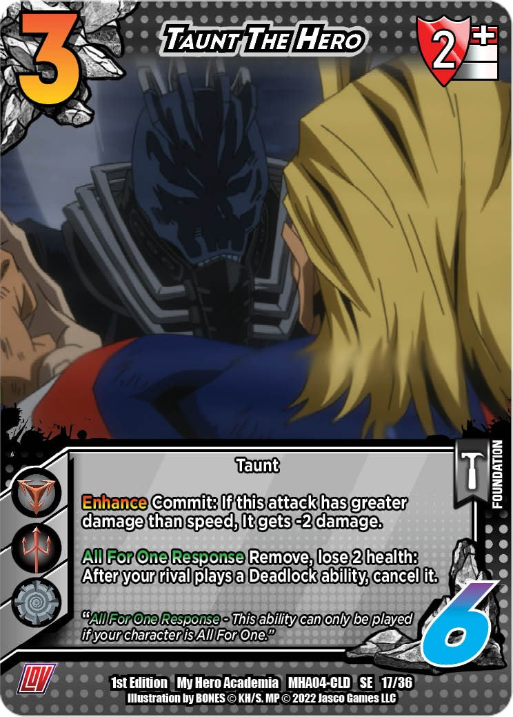 Taunt the Hero [League of Villains] | Cracking-Singles
