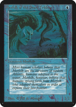 Merfolk of the Pearl Trident [Limited Edition Alpha] | Cracking-Singles
