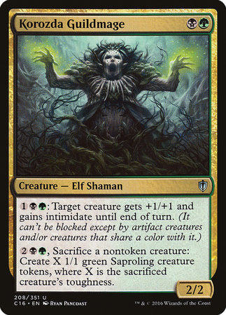 Korozda Guildmage [Commander 2016] | Cracking-Singles