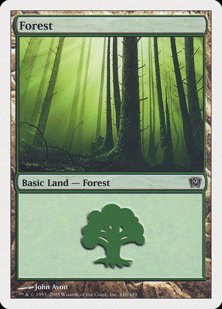 Forest (348) [Ninth Edition] | Cracking-Singles