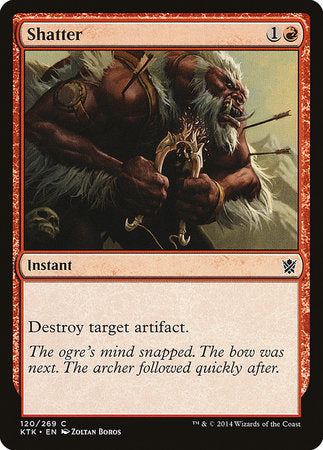 Shatter [Khans of Tarkir] | Cracking-Singles