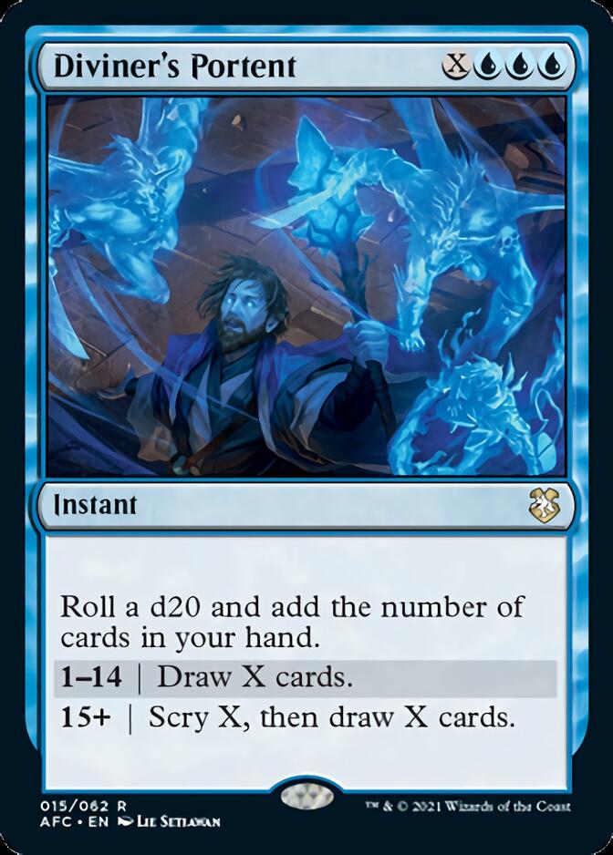 Diviner's Portent [Dungeons & Dragons: Adventures in the Forgotten Realms Commander] | Cracking-Singles