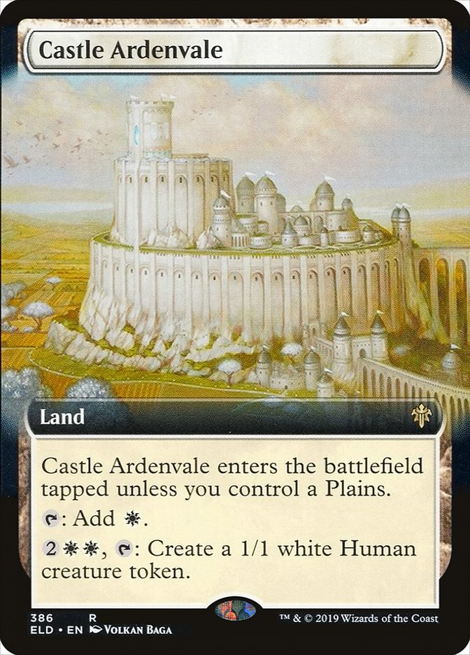 Castle Ardenvale (Extended Art) [Throne of Eldraine] | Cracking-Singles