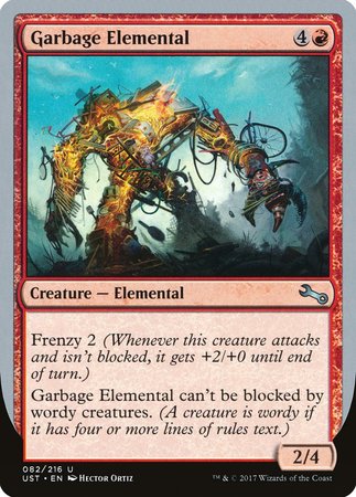 Garbage Elemental (A) [Unstable] | Cracking-Singles