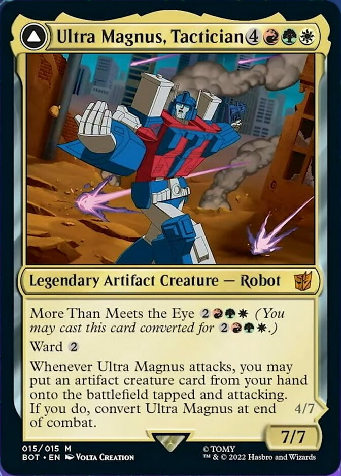 Ultra Magnus, Tactician // Ultra Magnus, Armored Carrier [Universes Beyond: Transformers] | Cracking-Singles