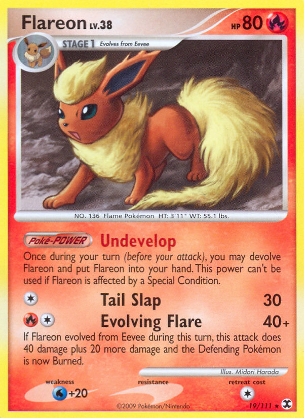 Flareon (19/111) [Platinum: Rising Rivals] | Cracking-Singles
