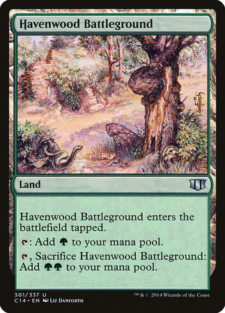 Havenwood Battleground [Commander 2014] | Cracking-Singles