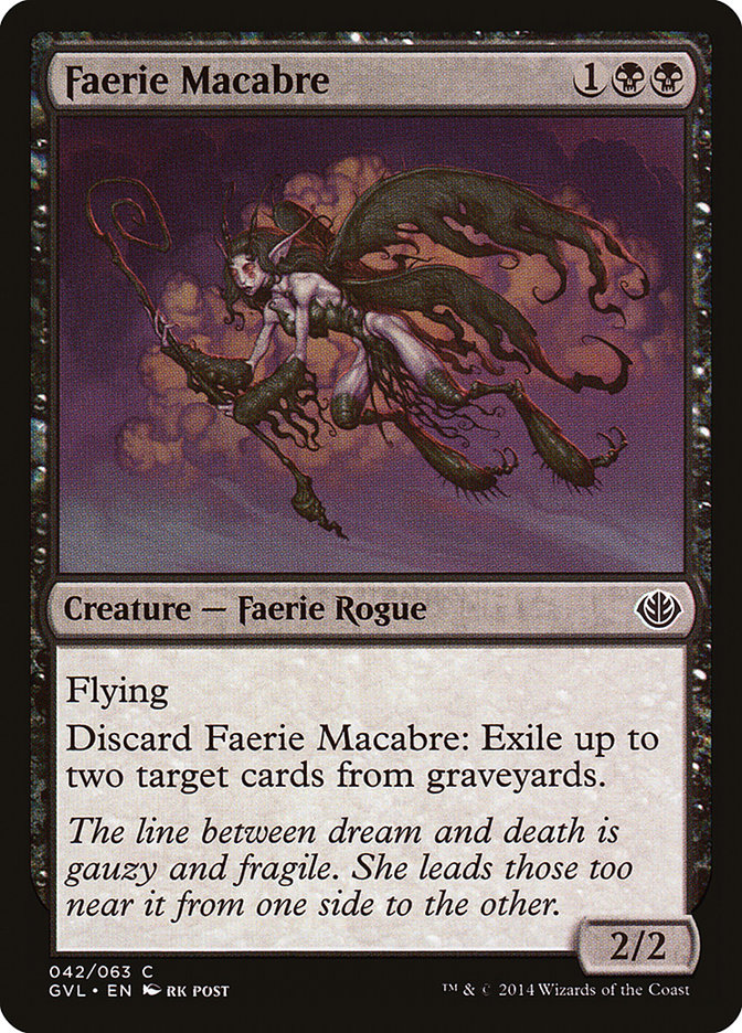 Faerie Macabre (Garruk vs. Liliana) [Duel Decks Anthology] | Cracking-Singles