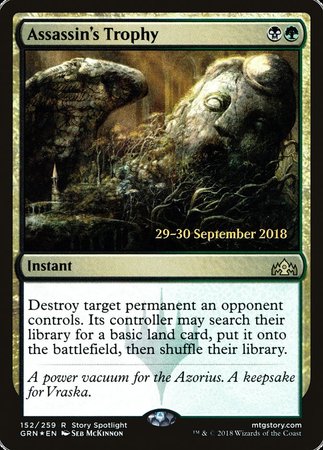 Assassin's Trophy [Guilds of Ravnica Promos] | Cracking-Singles