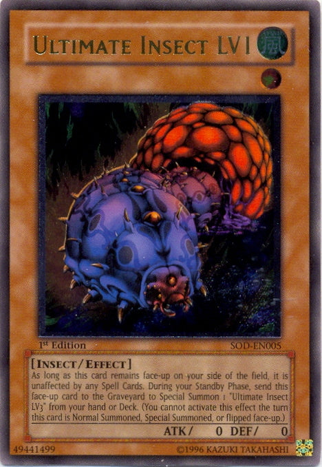 Ultimate Insect LV1 [SOD-EN005] Ultimate Rare | Cracking-Singles