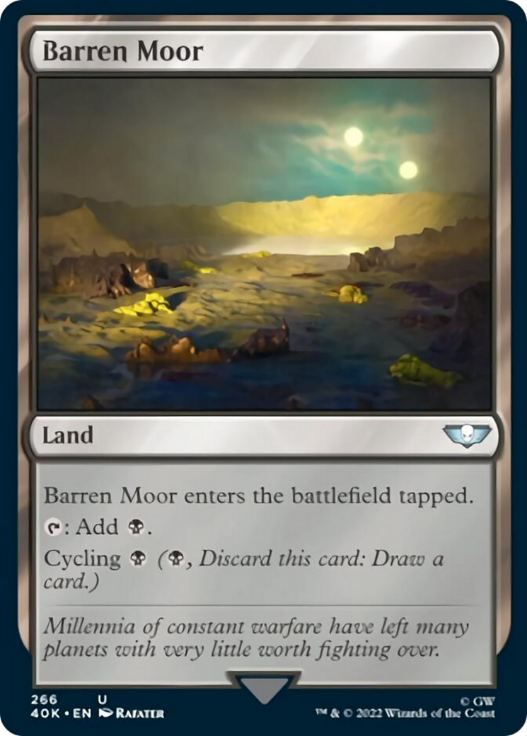 Barren Moor [Universes Beyond: Warhammer 40,000] | Cracking-Singles