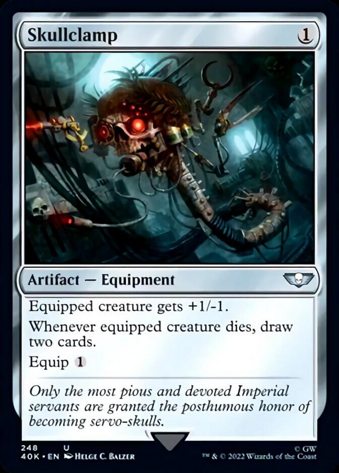 Skullclamp (Surge Foil) [Universes Beyond: Warhammer 40,000] | Cracking-Singles