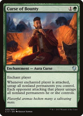 Curse of Bounty [Commander 2017] | Cracking-Singles
