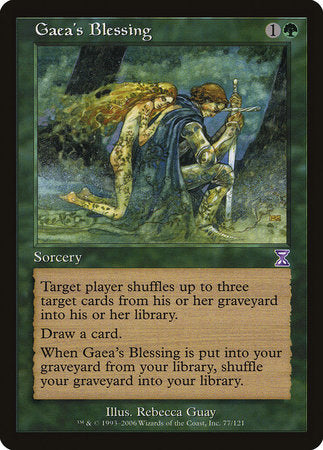 Gaea's Blessing [Time Spiral Timeshifted] | Cracking-Singles