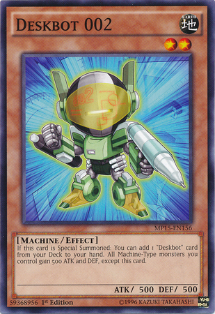 Deskbot 002 [MP15-EN156] Common | Cracking-Singles