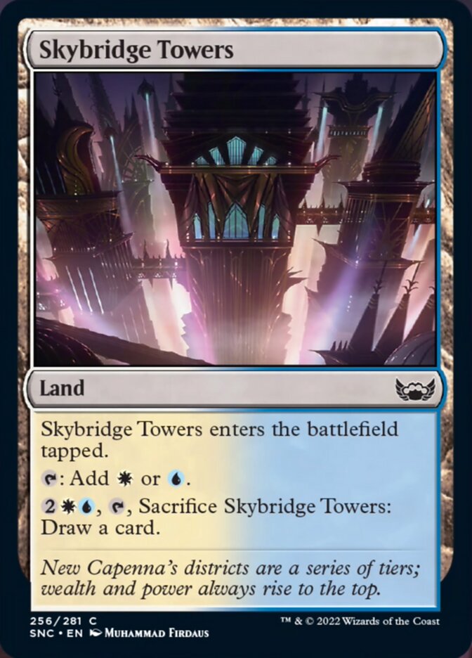 Skybridge Towers [Streets of New Capenna] | Cracking-Singles