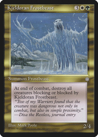 Kjeldoran Frostbeast [Ice Age] | Cracking-Singles